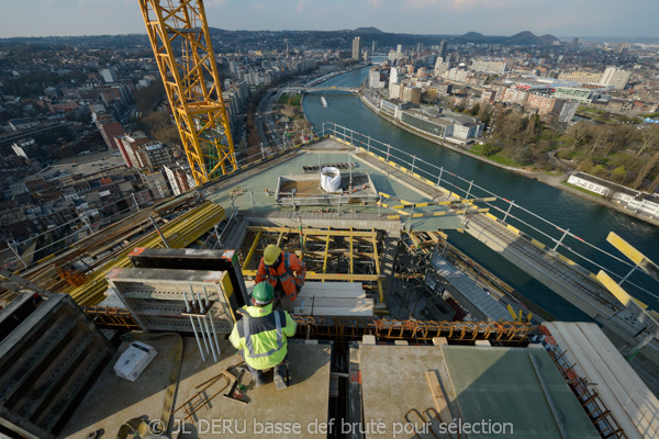 tour des finances à Liège